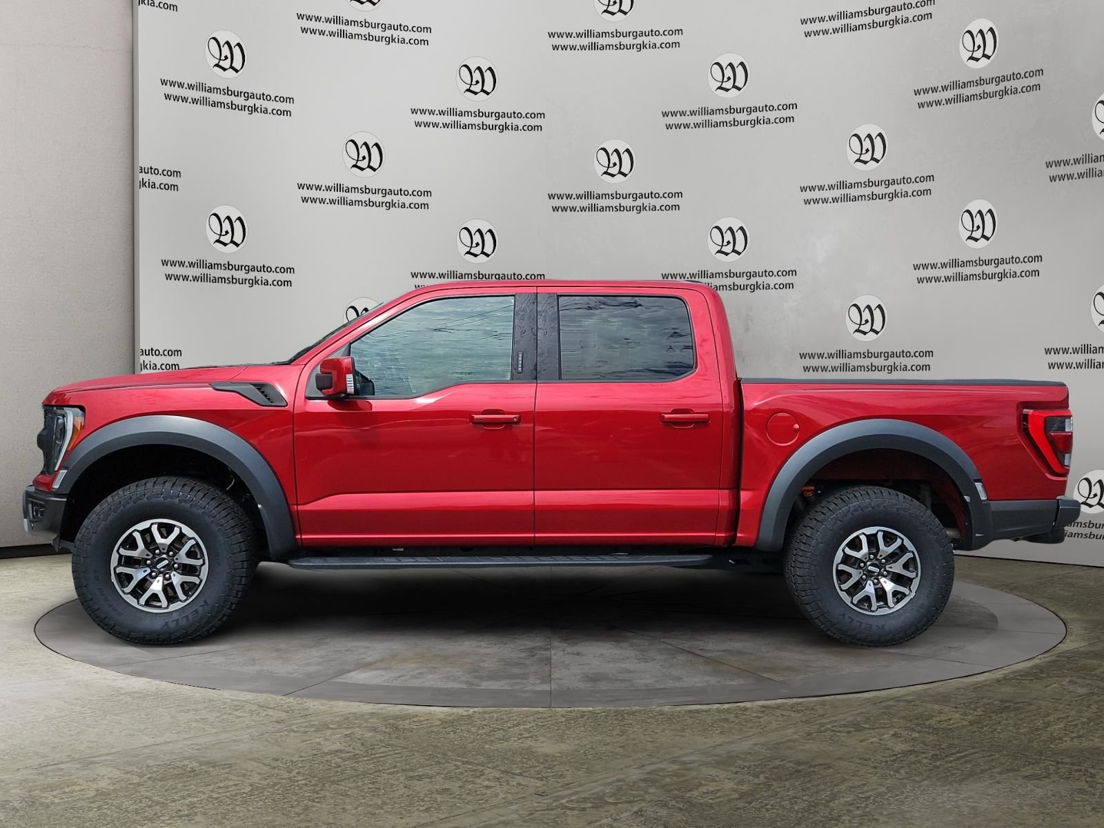 Used 2021 Red Ford Raptor image 2