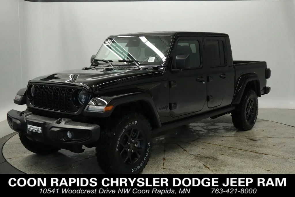 New 2026 Black Clearcoat Jeep Willys image 1