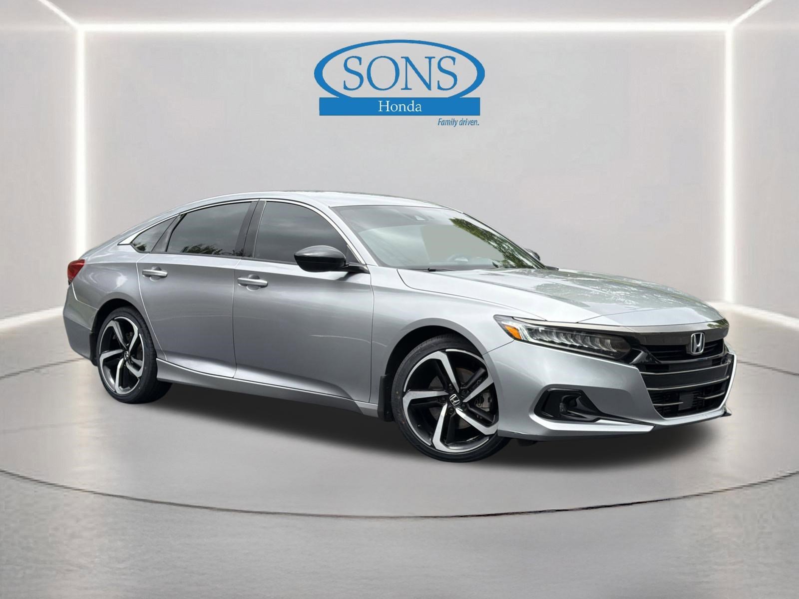 Certified Used 2022 Lunar Silver Metallic Honda 1.5T SPORT image 33