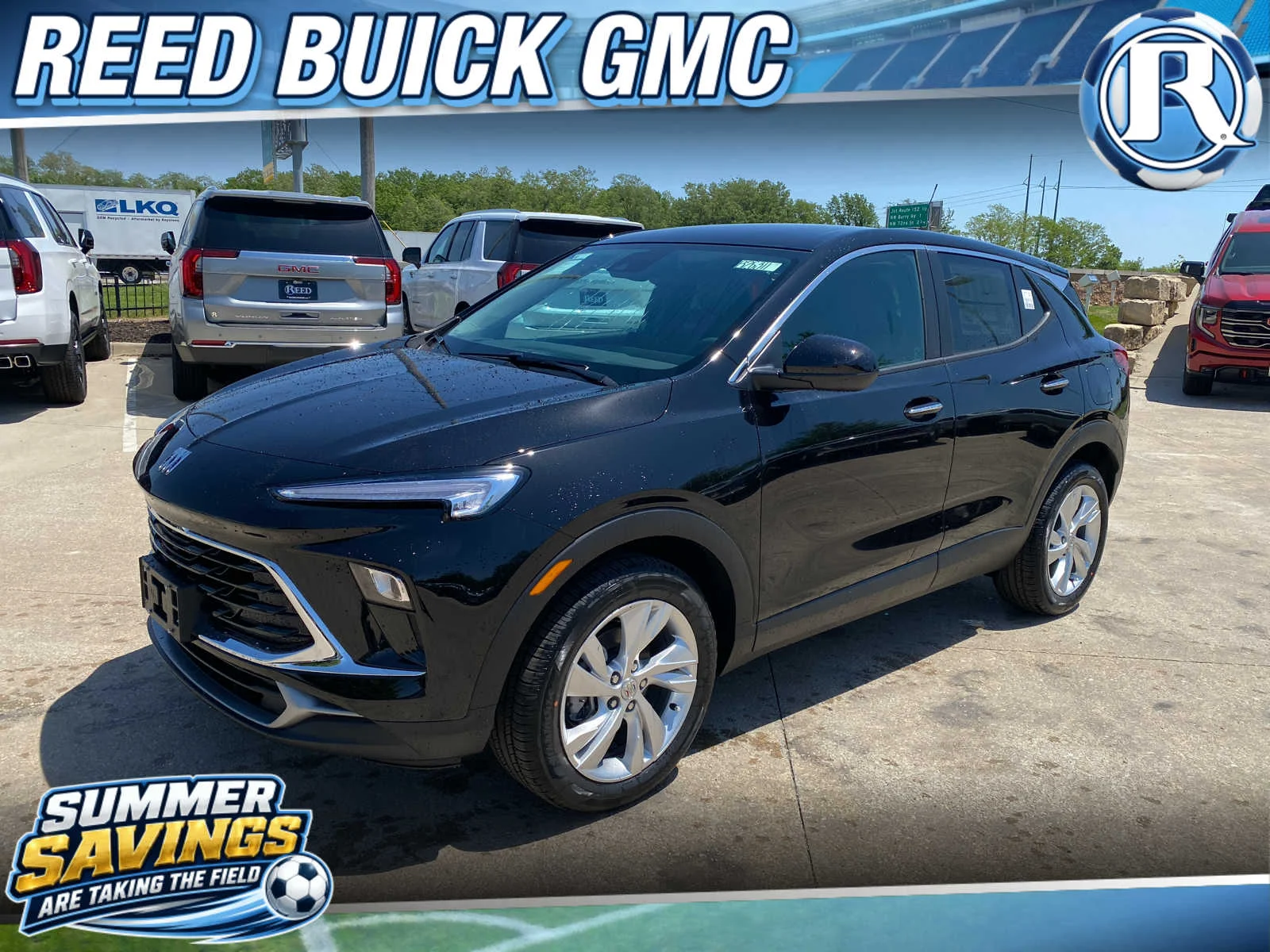 New 2026 Ebony Twilight Metallic Buick Preferred image 1