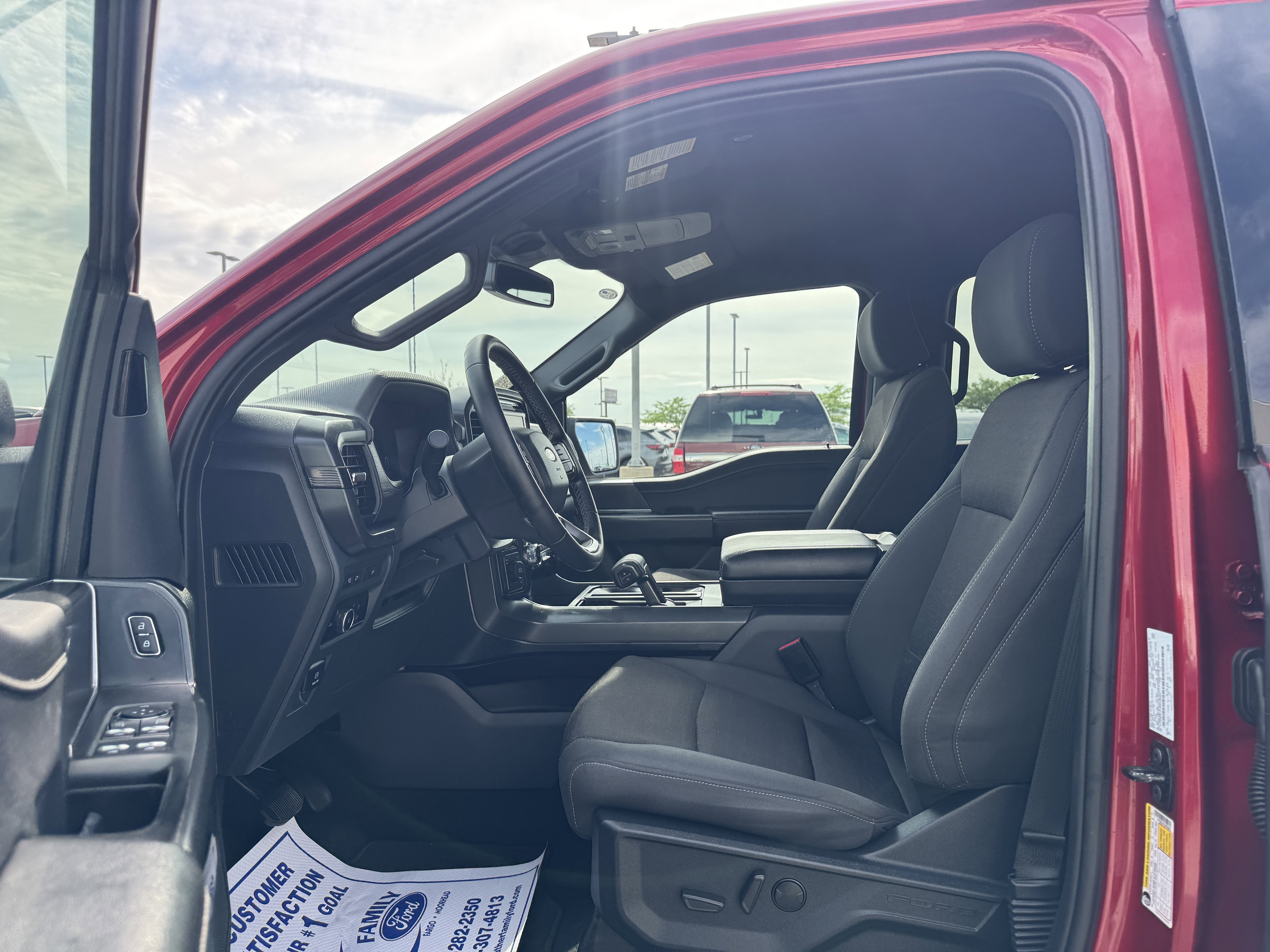 Certified Used 2024 Rapid Red Metallic Tinted Clearcoat Ford XLT image 18