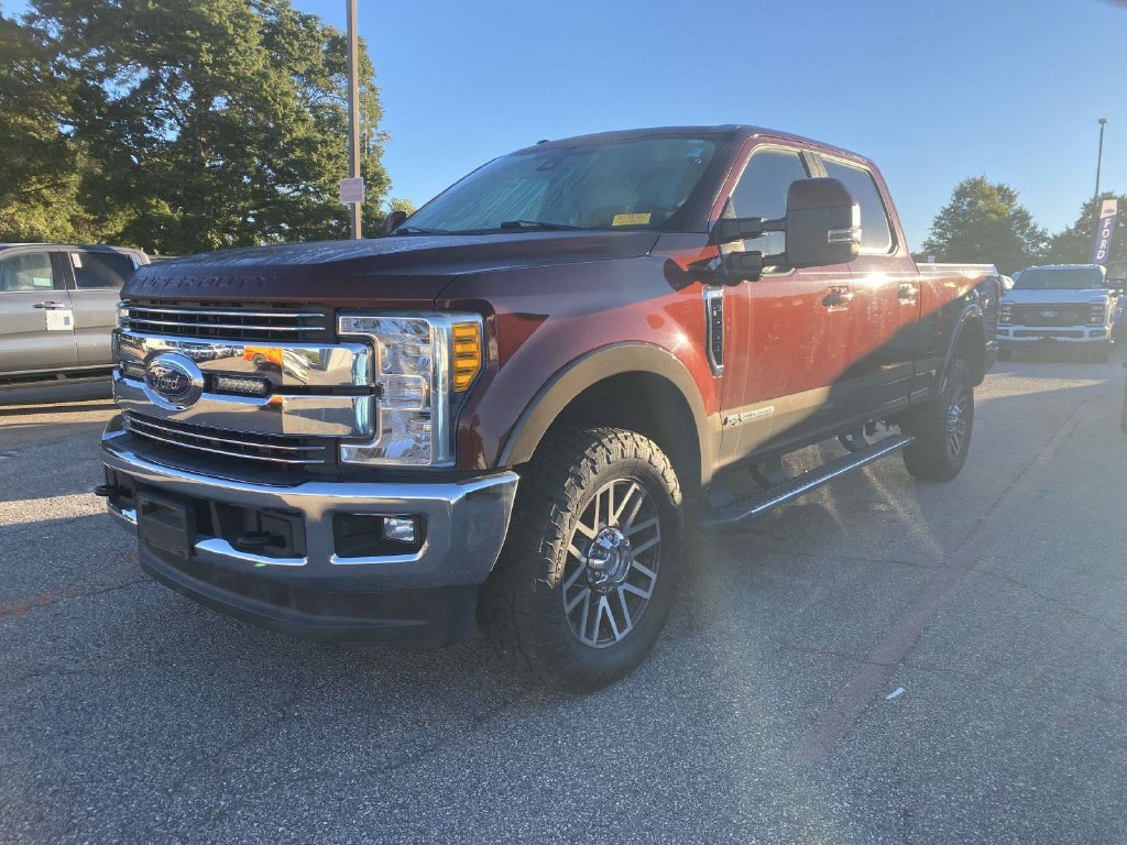 Certified Used 2017 Red Ford Lariat image 2
