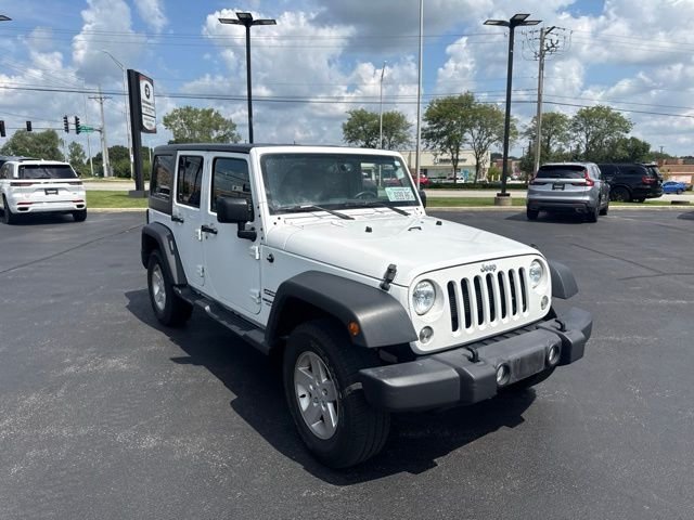 Certified Used 2017 White Jeep Unlimited Sport image 6