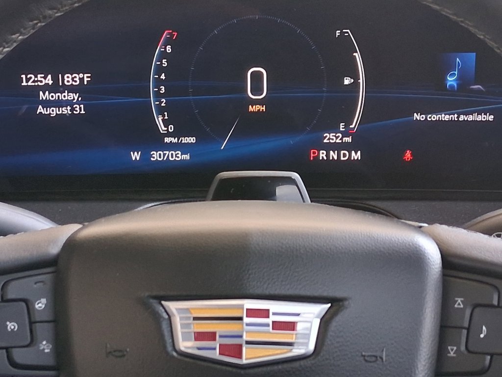 Used 2025 Argent Silver Metallic Cadillac Sport image 12
