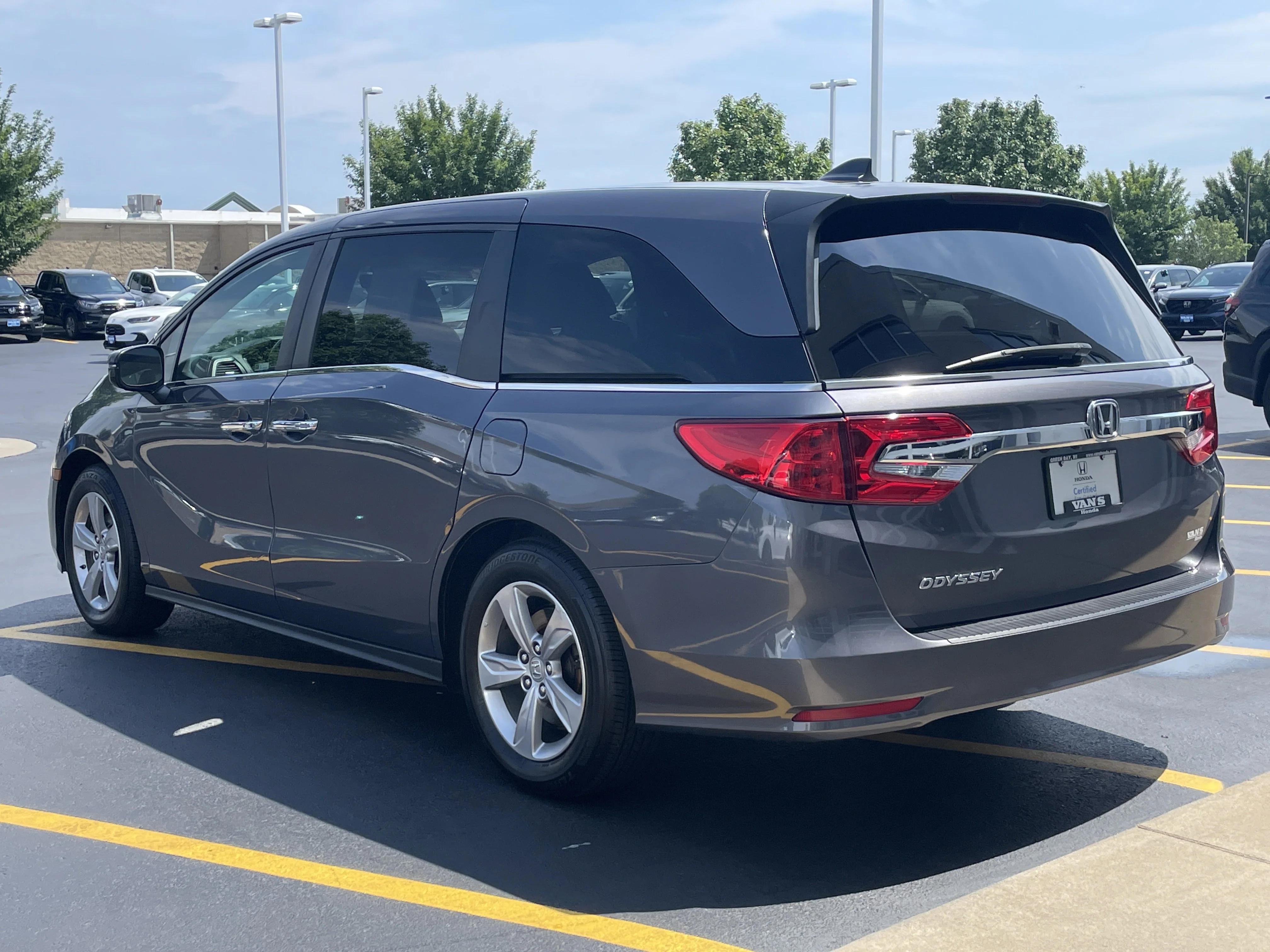 Certified Used 2019 Modern Steel Metallic Honda EX-L image 5