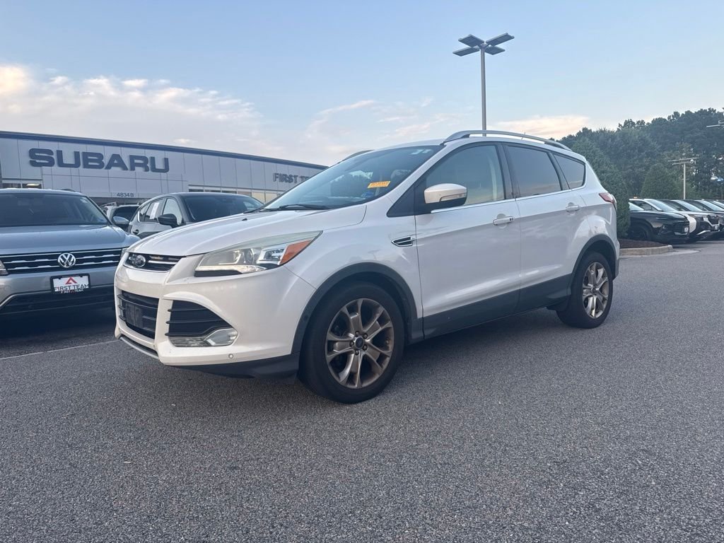 Used 2014 Ford Escape Titanium with VIN 1FMCU0JX0EUC05424 for sale in Suffolk, VA