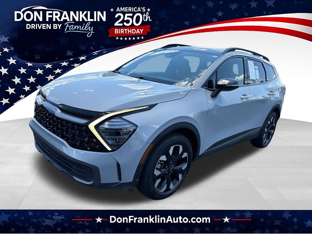 Used 2024 Gray Kia X-Line image 1