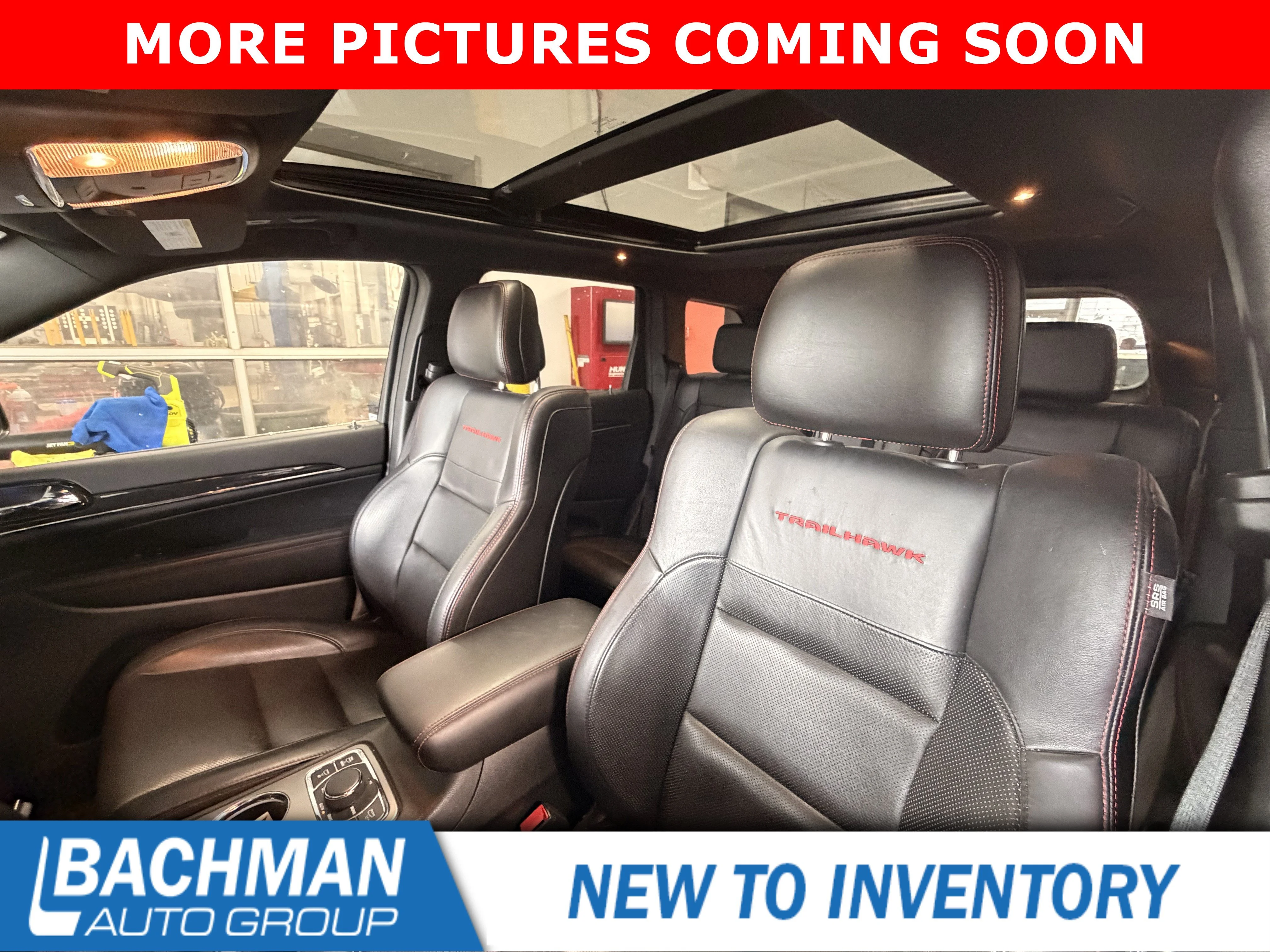 Used 2021 Bright White Clearcoat Jeep Trailhawk image 6