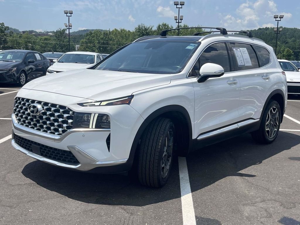 Used 2023 White Hyundai Limited image 7
