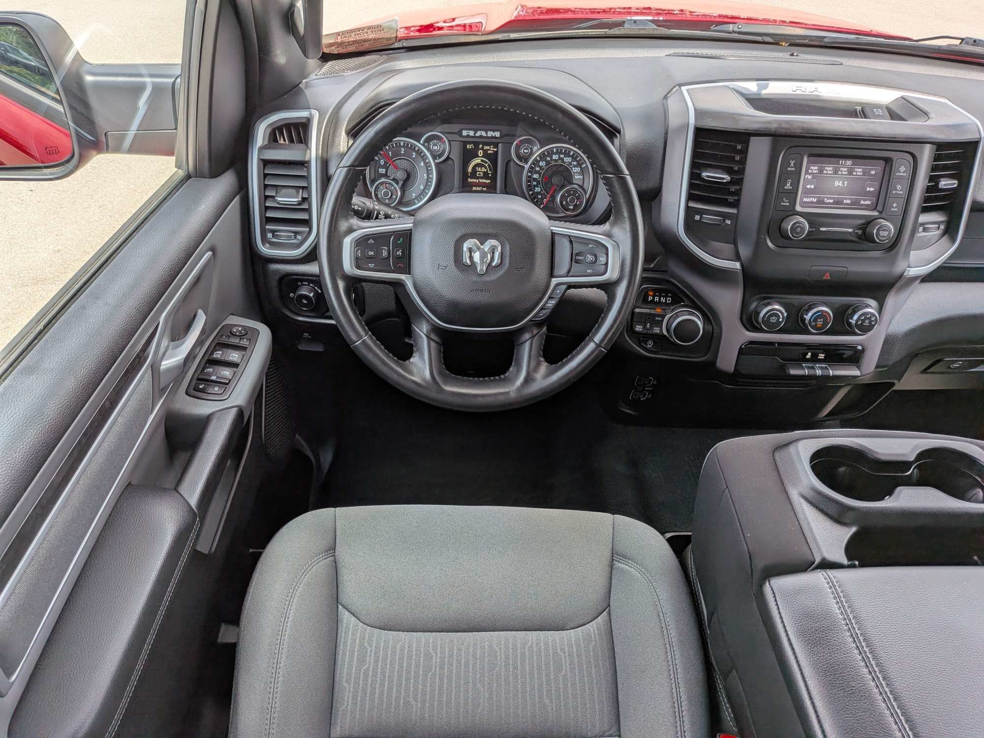 Used 2023 Flame Red Clearcoat Ram Big Horn image 19