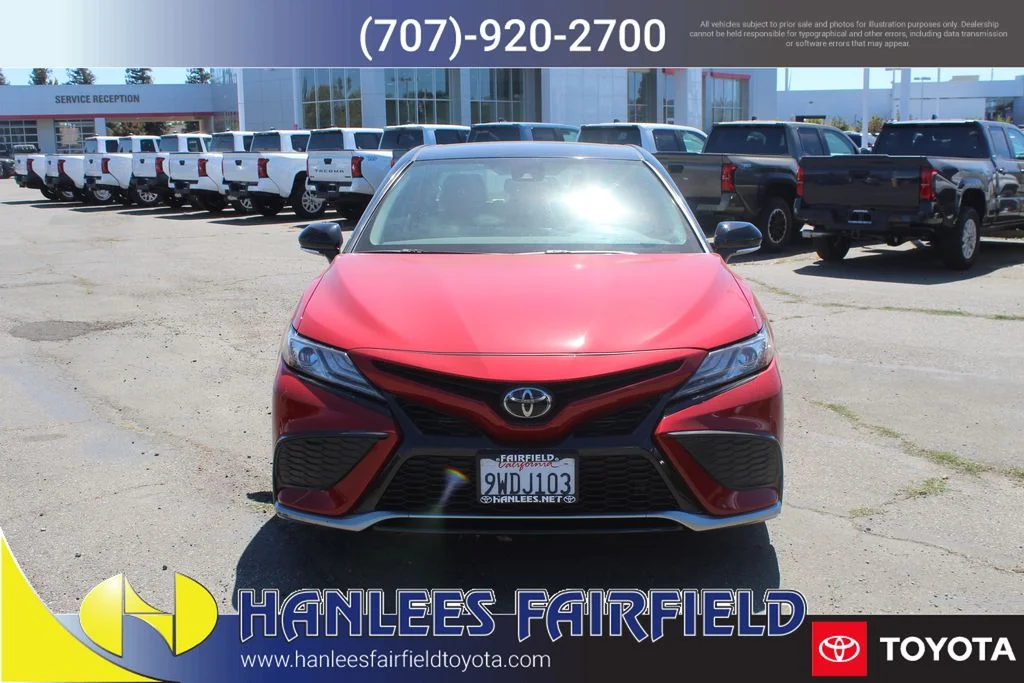 Certified Used 2024 Red Toyota XSE image 4