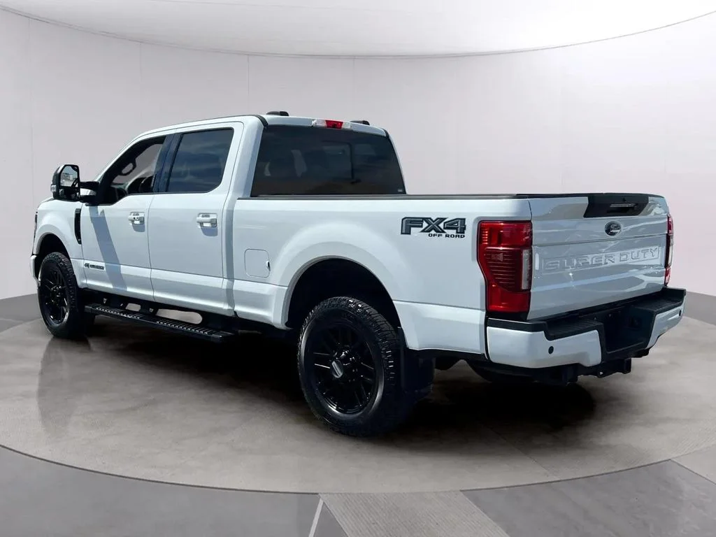 Used 2021 White Ford Lariat image 4