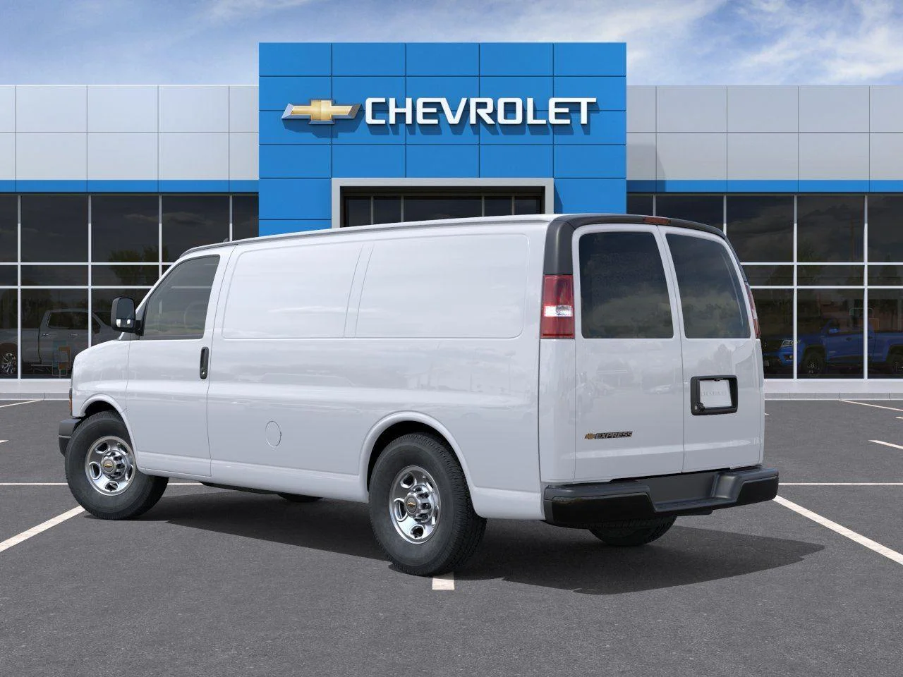New 2026 Summit White Chevrolet 1WT image 3