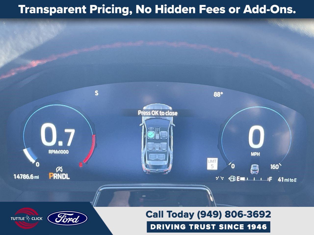 Certified Used 2025 Vapor Blue Ford ST-Line image 37