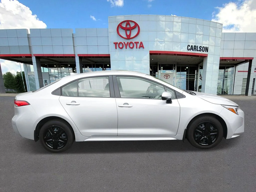 Certified Used 2025 Silver Toyota LE image 4