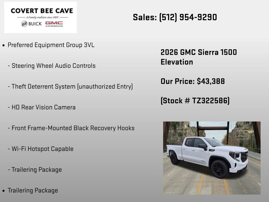 New 2026 Summit White GMC Elevation image 24