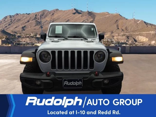 Used 2021 Bright White Clearcoat Jeep Unlimited Rubicon image 8