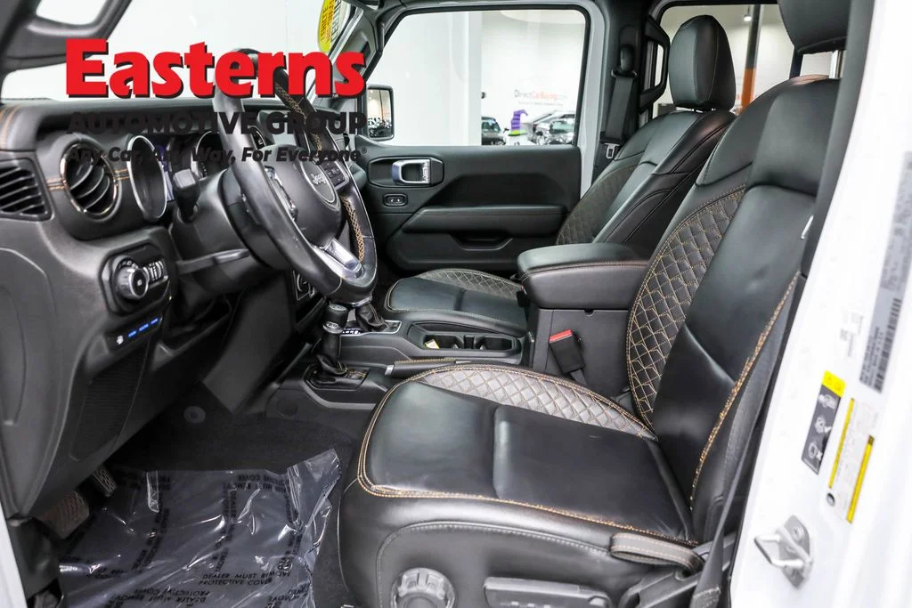 Used 2021 White Jeep Unlimited Sahara High Altitude 4xe image 14