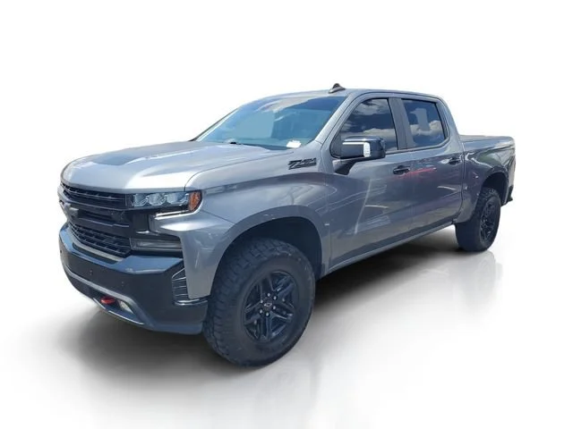 Used 2021 SATIN STEEL METALLIC Chevrolet LT Trail Boss image 2