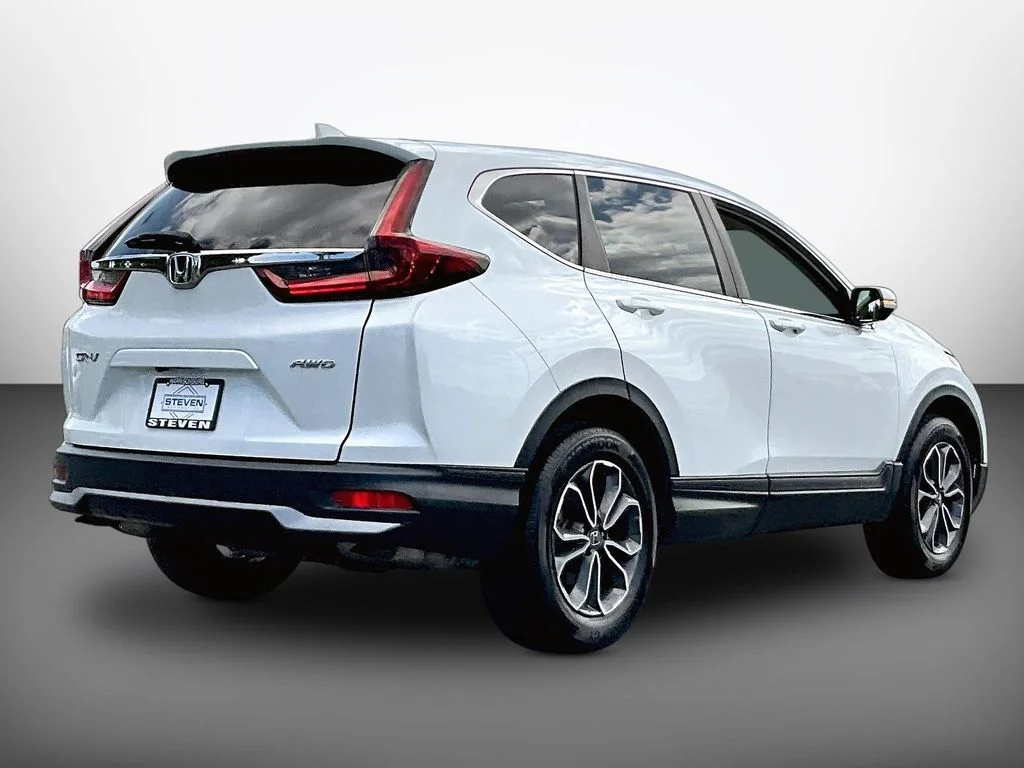 Certified Used 2021 Platinum White Pearl Honda EX image 6