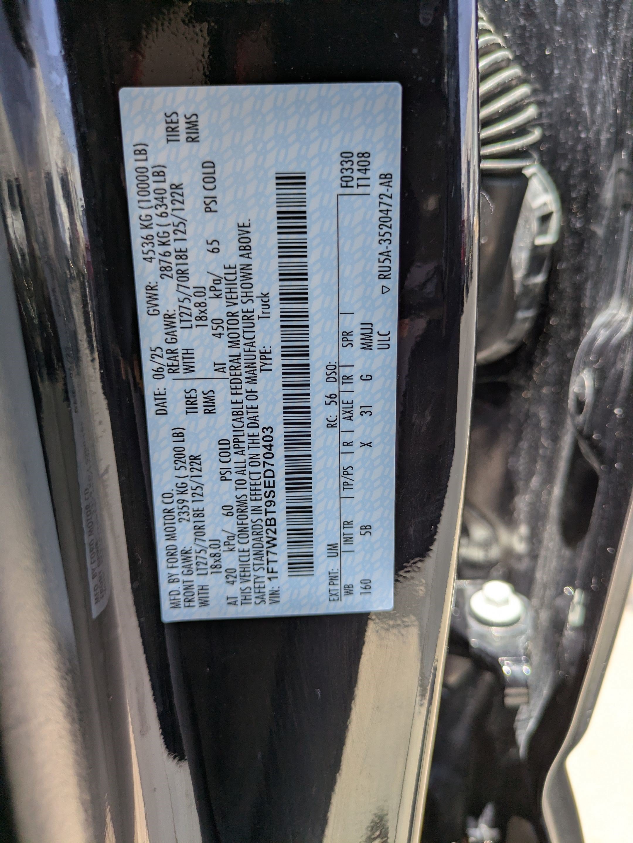 Certified Used 2025 Black Metallic Ford LARIAT image 33