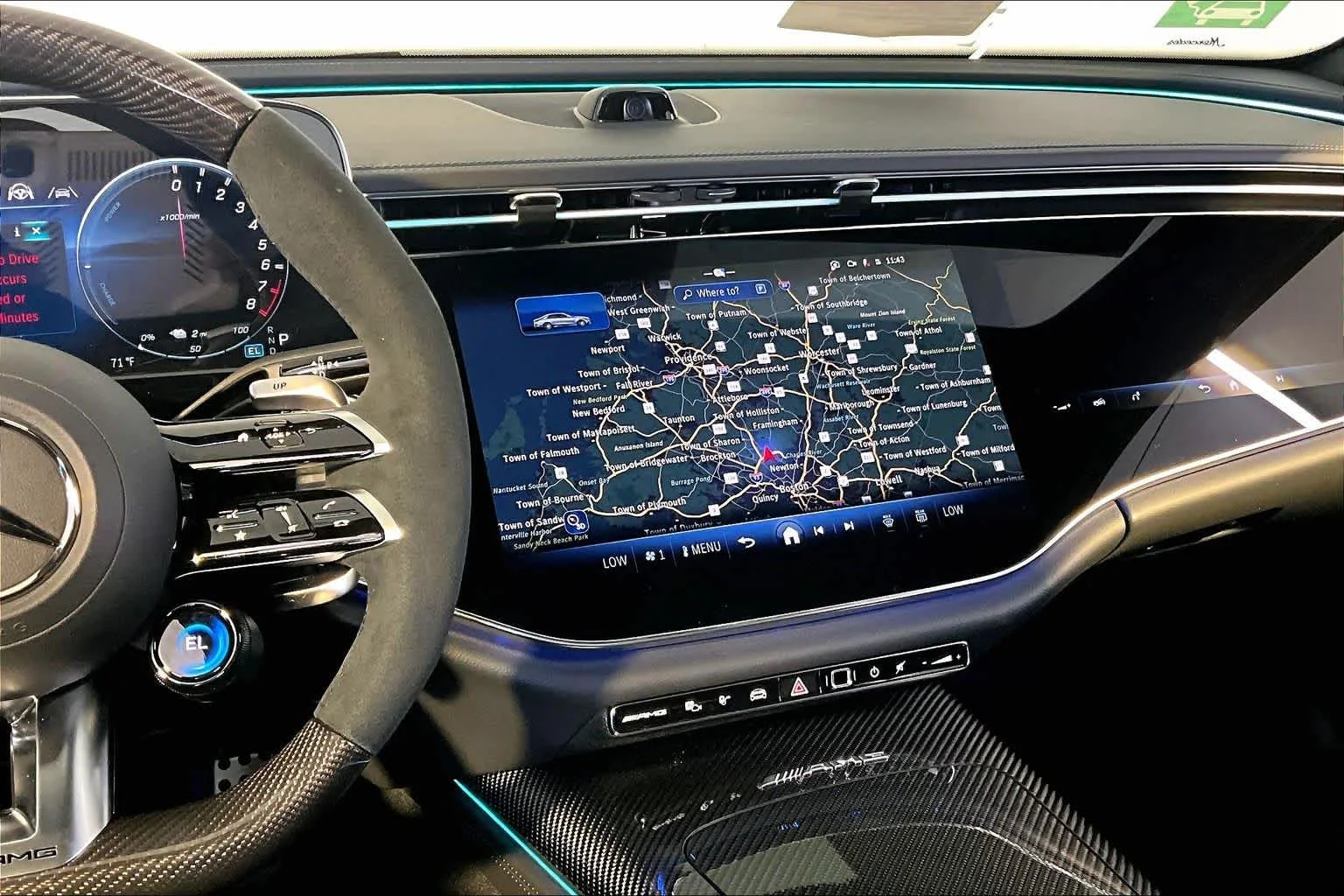 New 2026 MANUFAKTUR Alpine Grey Mercedes-Benz AMG® E 53 E image 8
