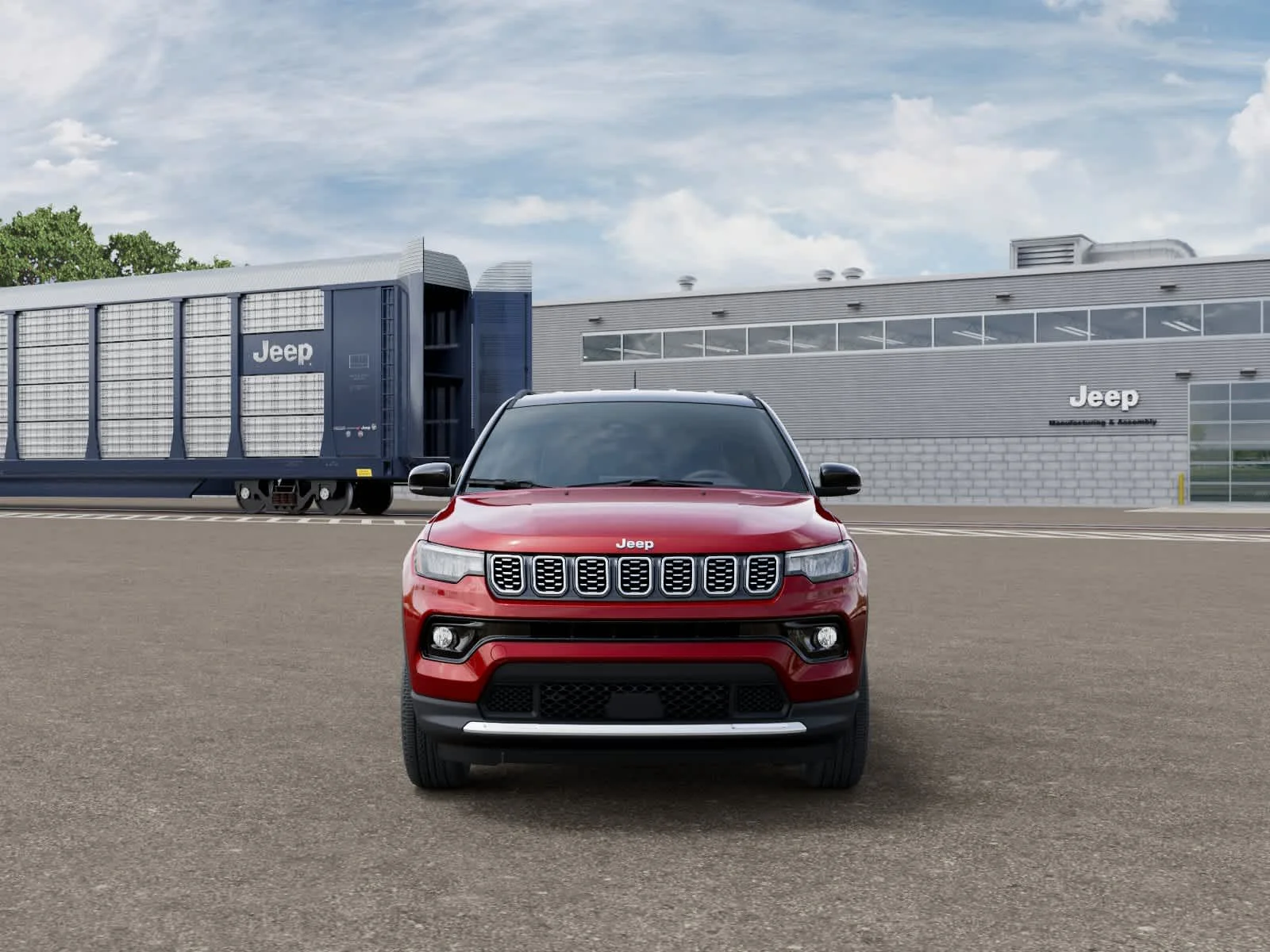 New 2026 Red Hot Pearlcoat Jeep Limited image 6