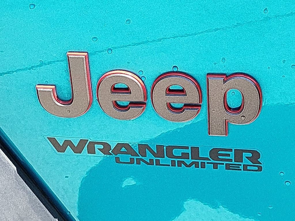 Used 2020 Teal Jeep Rubicon 4x4 image 38