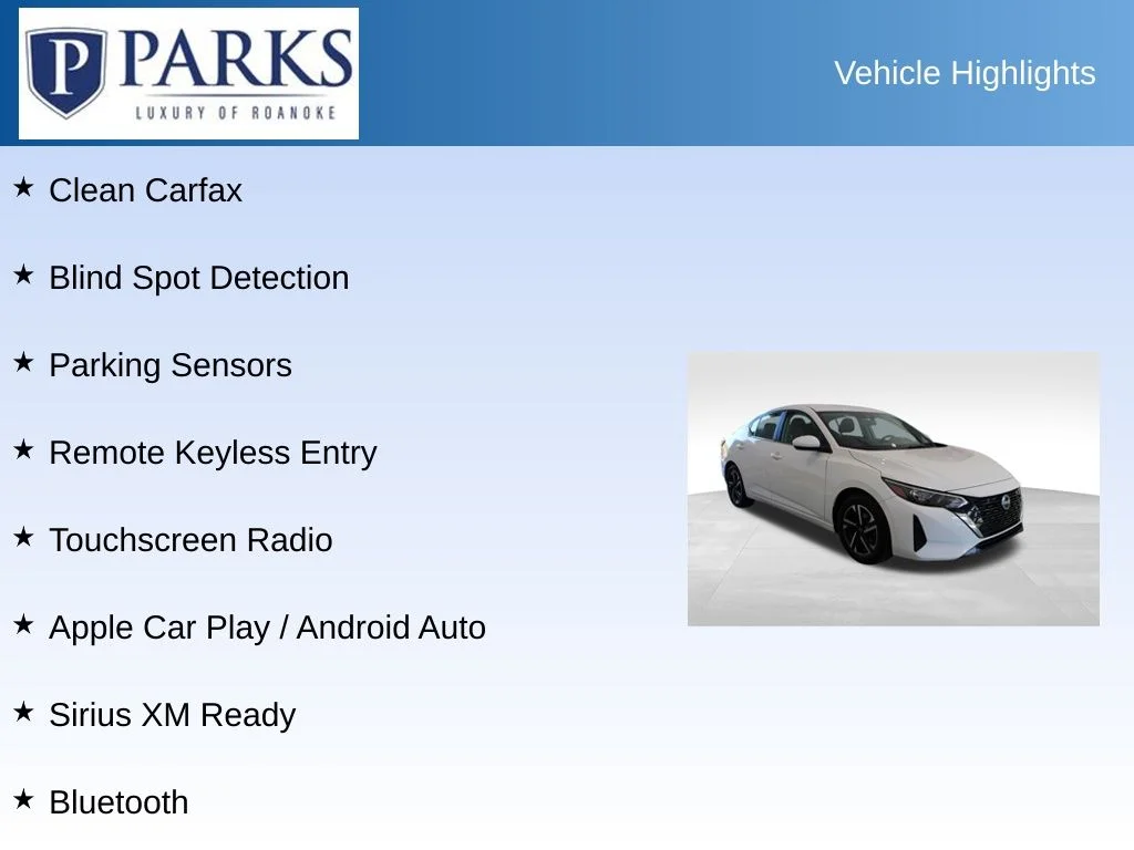 Used 2024 White Nissan SV image 4