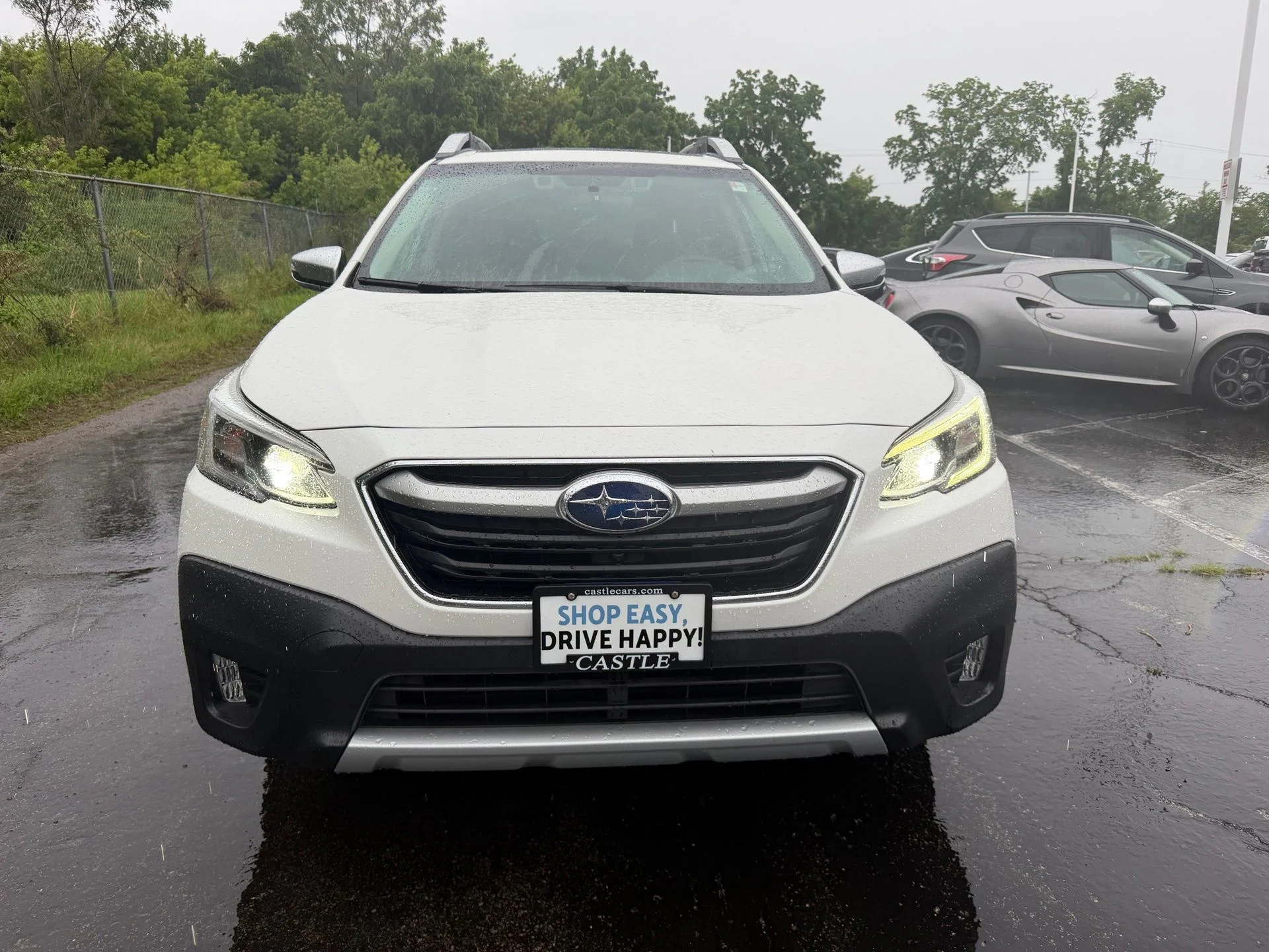 Used 2020 White Subaru Touring image 2