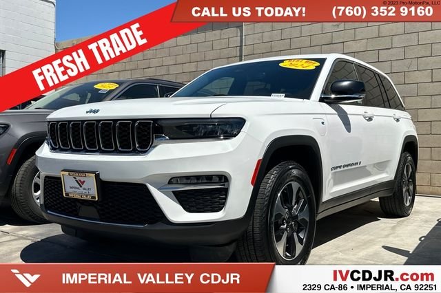 Certified Used 2024 White Jeep 4xe image 1