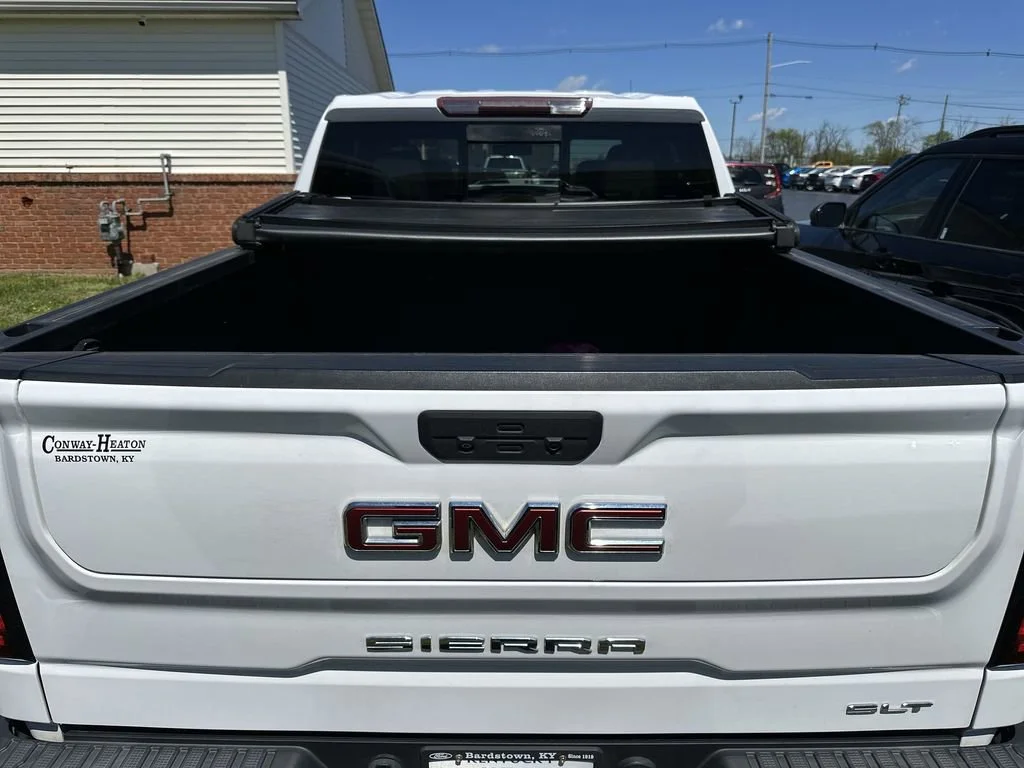 Used 2019 SUMMIT WHITE GMC SLT image 16