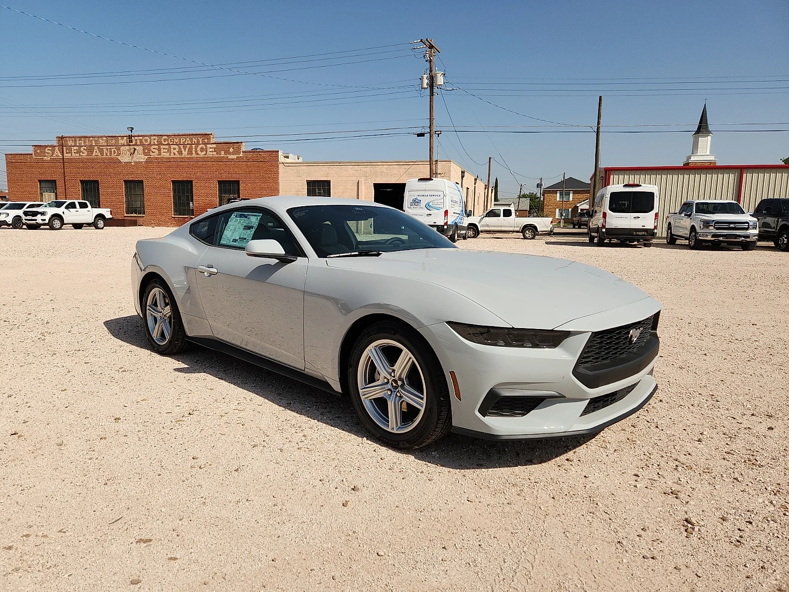 New 2026 Avalanche Gray Ford EcoBoost image 8