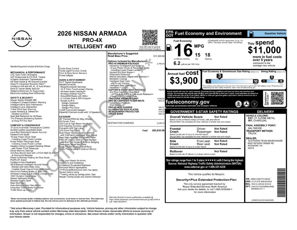 New 2026 Green Nissan PRO-4X image 2