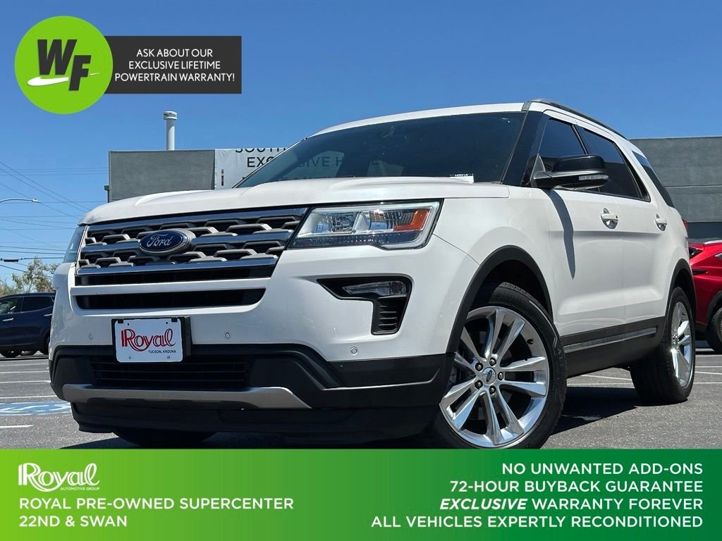 Used 2018 White Ford XLT image 1