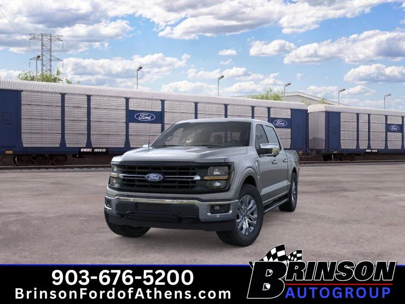 New 2026 Carbonized Gray Metallic Ford XLT image 2