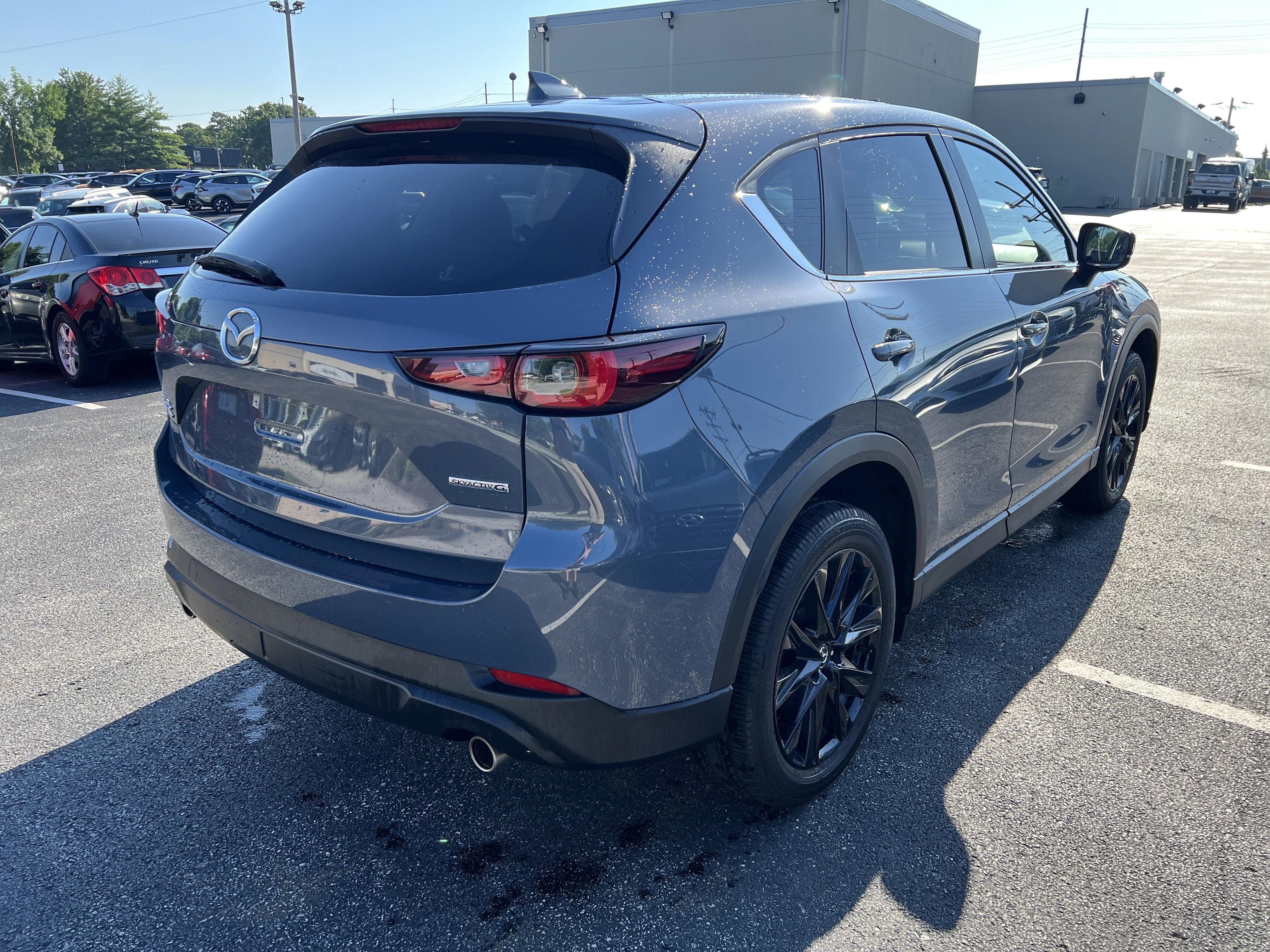 Used 2023 Polymetal Gray Mazda 2.5 S Carbon Edition image 7