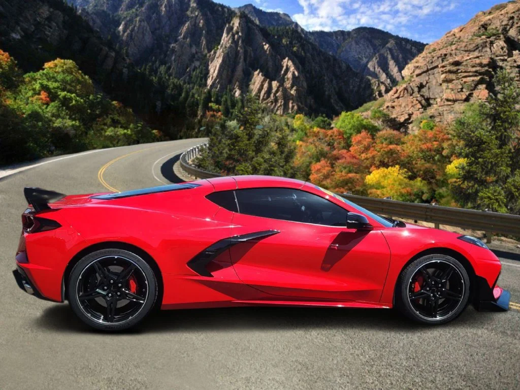 Used 2020 Red Chevrolet Stingray image 2