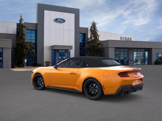 New 2026 Orange Fury Metallic Tri-coat Ford EcoBoost® Premium Convertible image 4