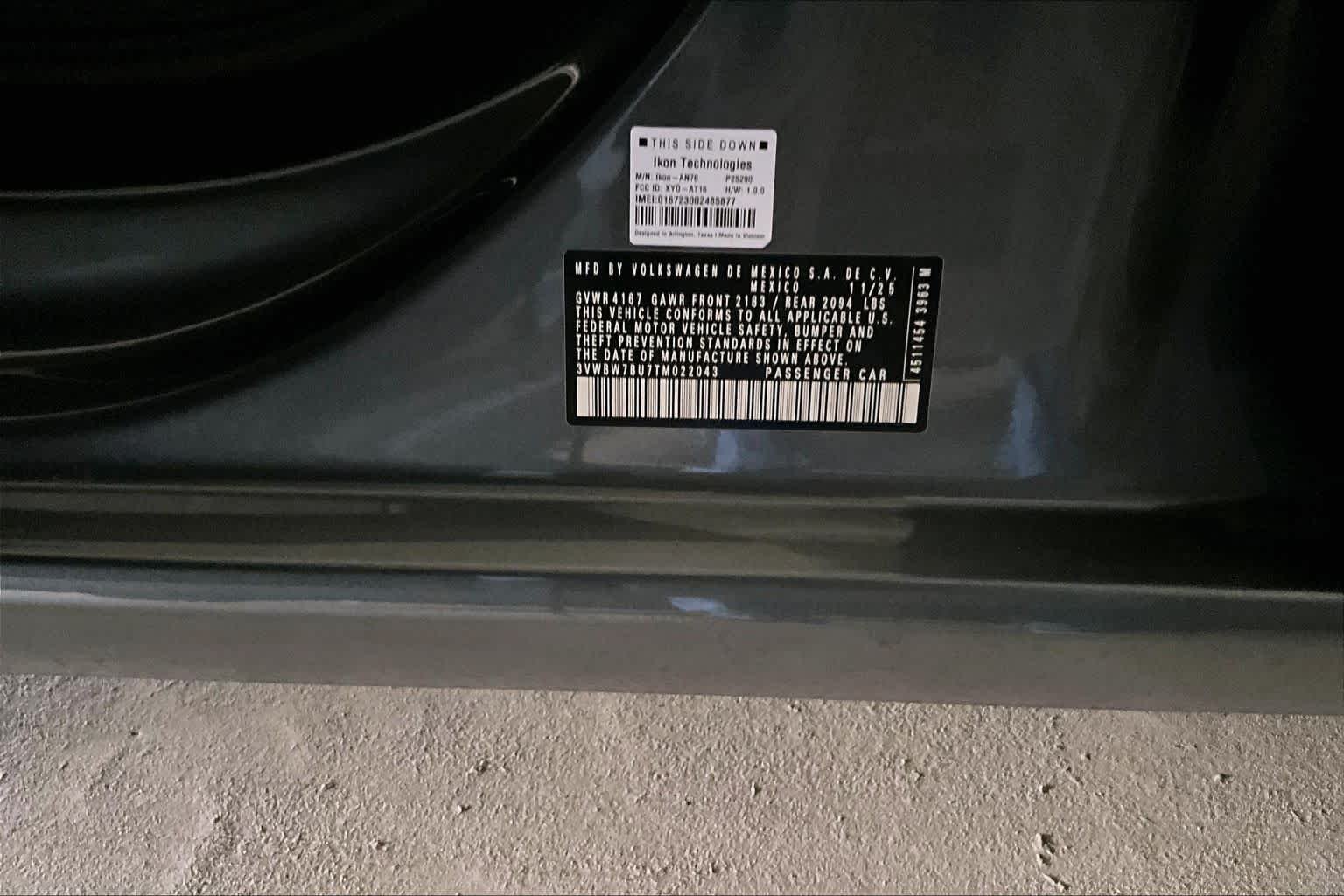 New 2026 Platinum Gray Metallic Volkswagen 1.5T Sport image 19