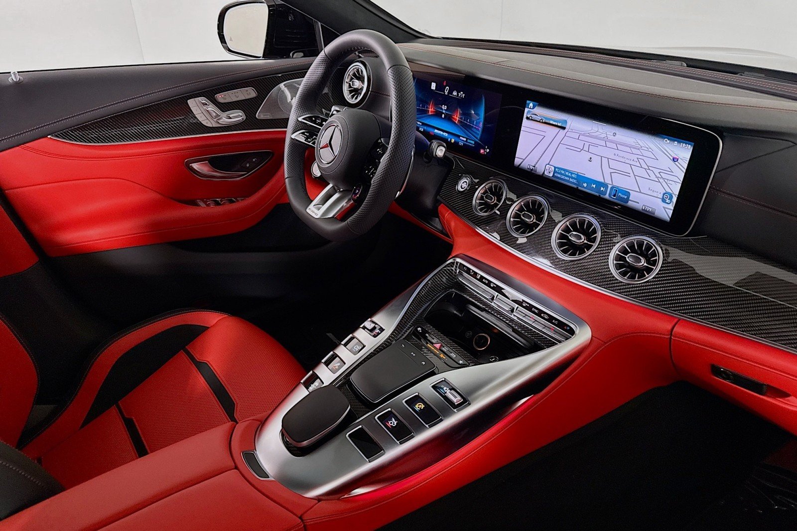 New 2026 Obsidian Black Metallic Mercedes-Benz AMG® GT 53 4-Door Coupe image 15