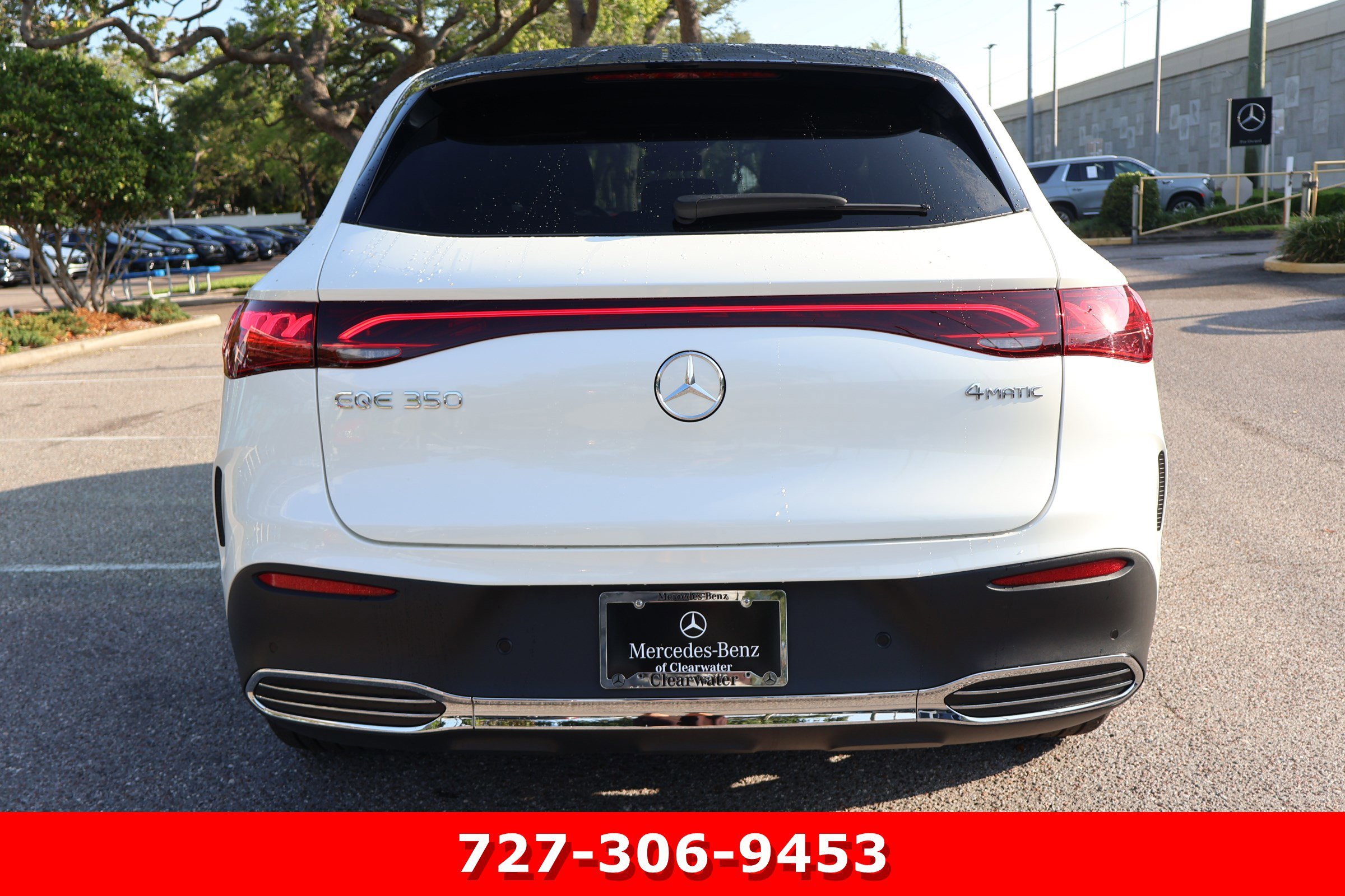 Certified Used 2023 MANUFAKTUR Diamond White Metallic Mercedes-Benz EQE 350 image 8