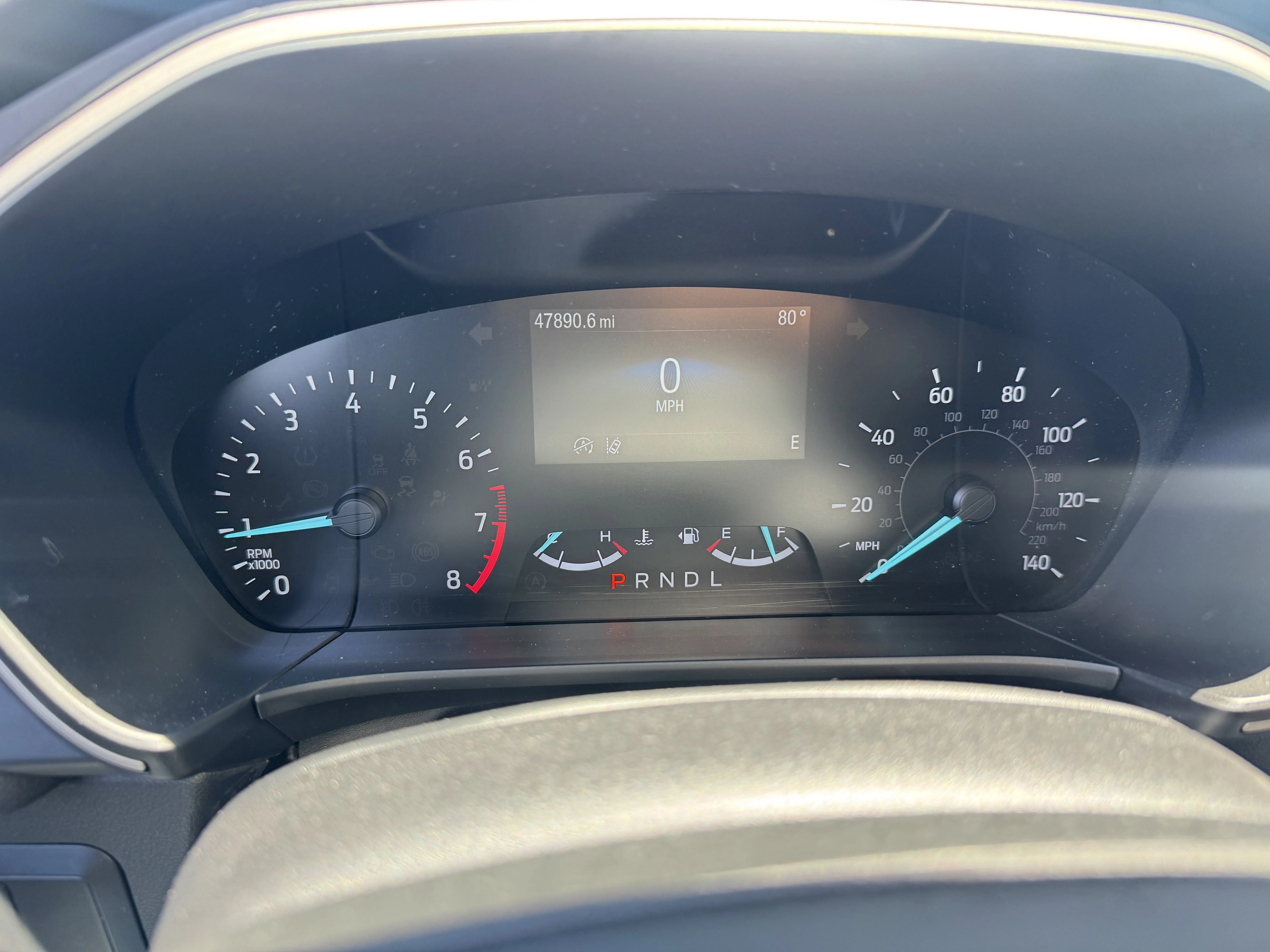 Used 2020 Blue Metallic Ford SE image 12