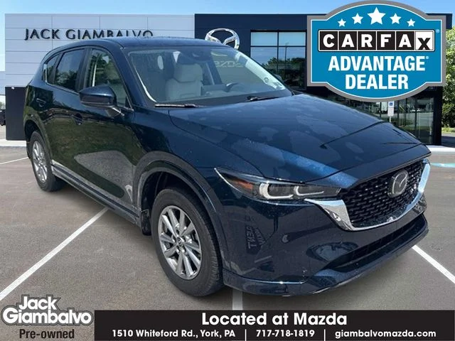 Certified Used 2025 Blue Mazda 2.5 S Preferred Package image 1