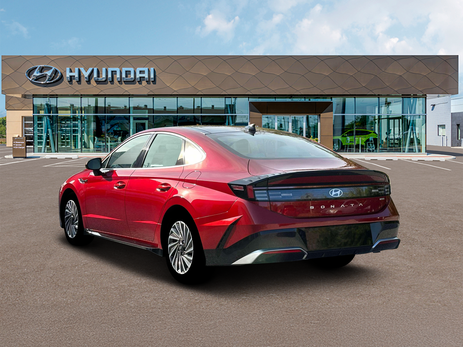 New 2026 Red Hyundai SEL image 5