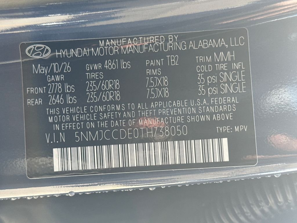 New 2026 Blue Hyundai SEL Premium image 30