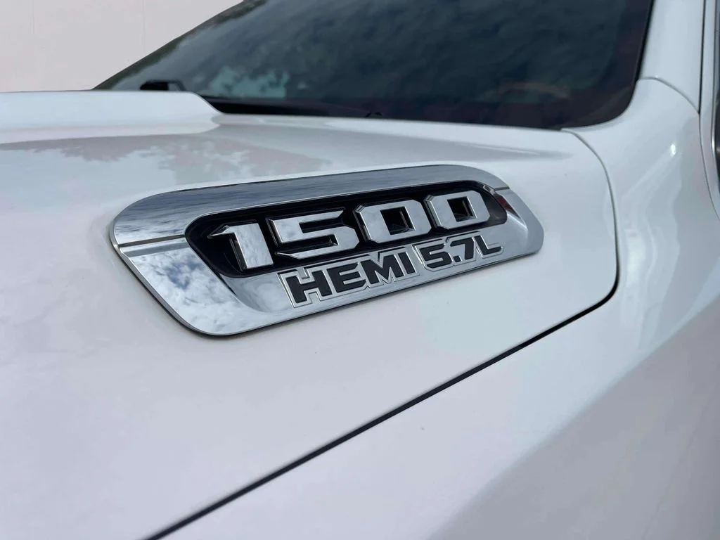 Used 2020 Bright White Clearcoat Ram Laramie Longhorn image 9