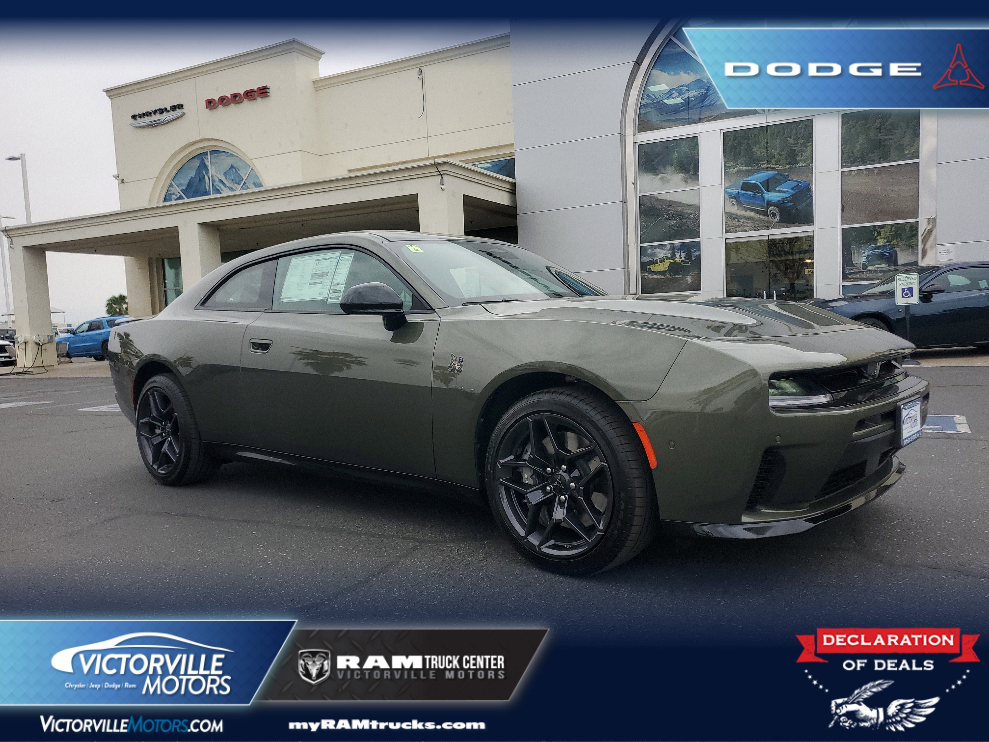 New 2026 Dodge Charger R/T Scat Pack Coupe in Victorville #26D1019