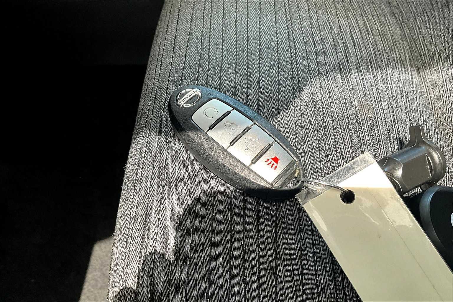 Used 2021 Gun Metallic Nissan SV image 14