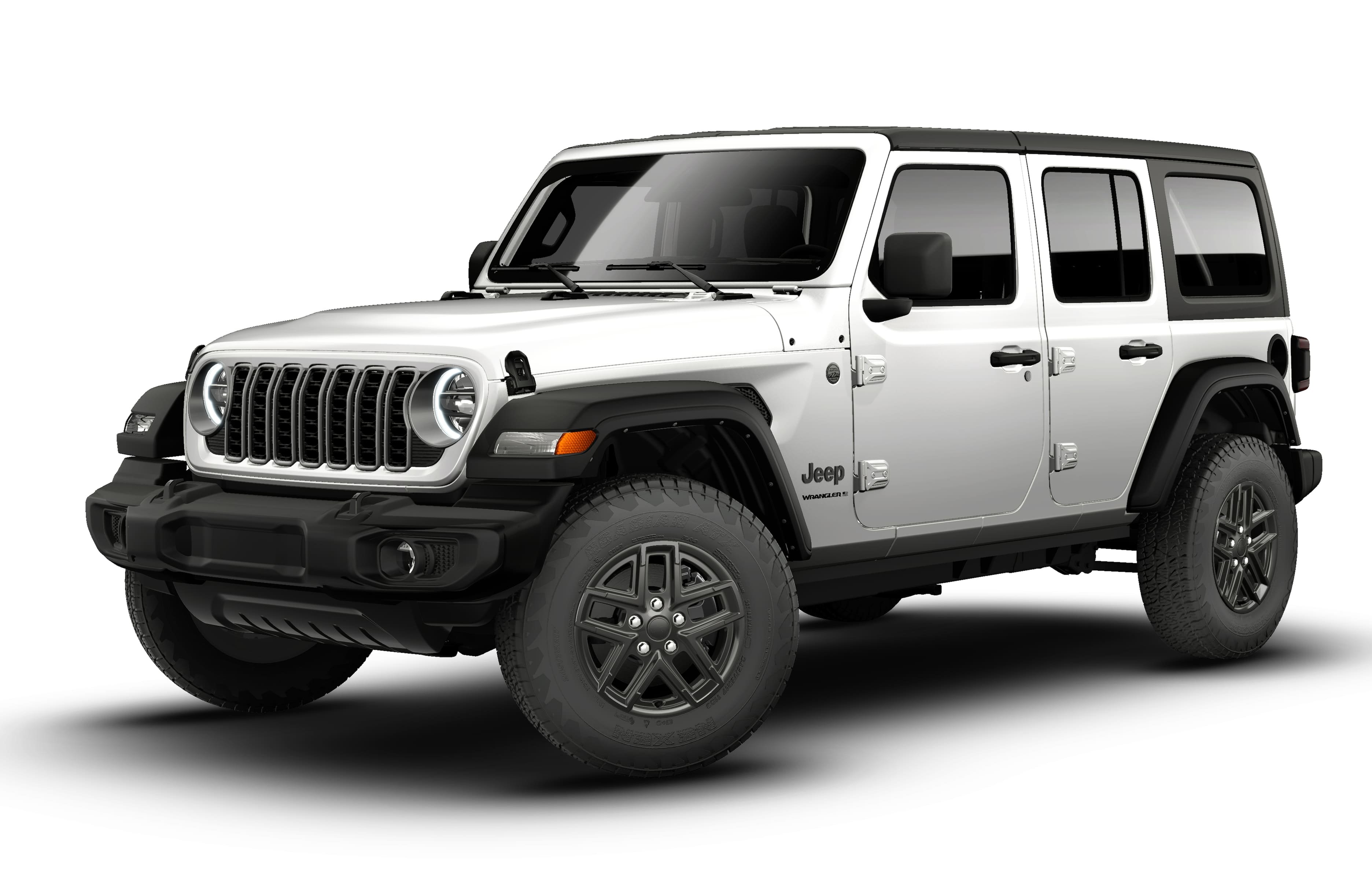 New 2026 Bright White Clear-Coat Exterior Paint Jeep  image 13